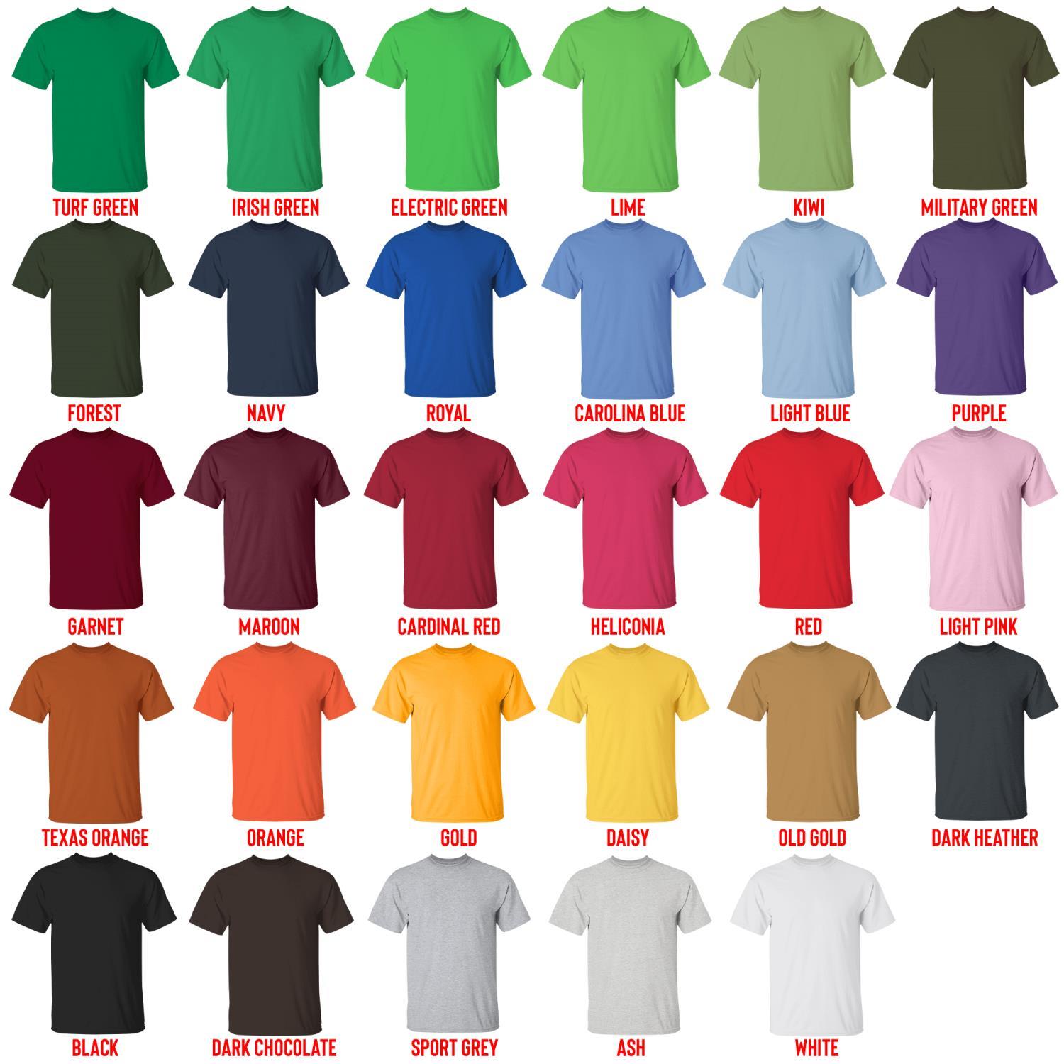 t shirt color chart - Astroneer Merch
