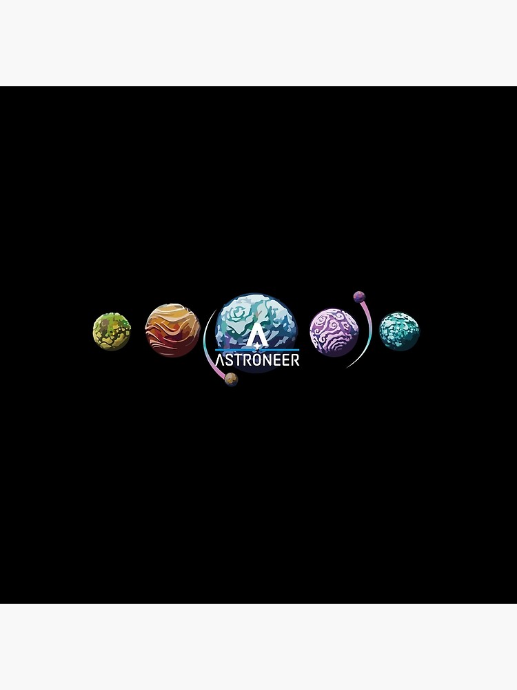 New Collection Astroneer Planets Throw Pillow - Image 2