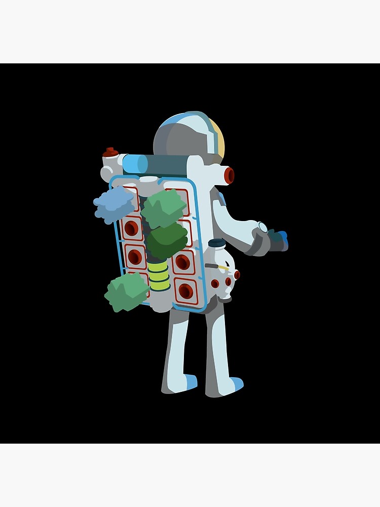 Astroneer Astronaut Classic Design Throw Pillow - Image 2