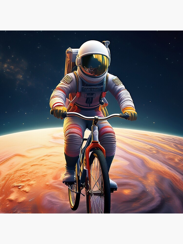 Astroneer Cycling On Jupiter Tapestry - Image 2