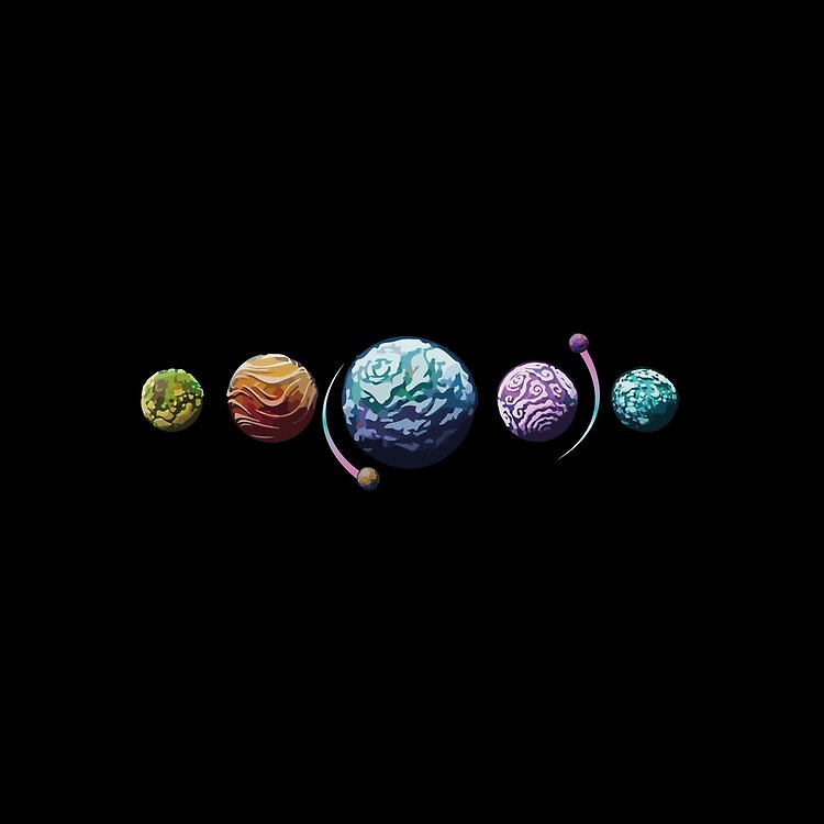 Astroneer Planets Classic Design Tote Bag - Image 2