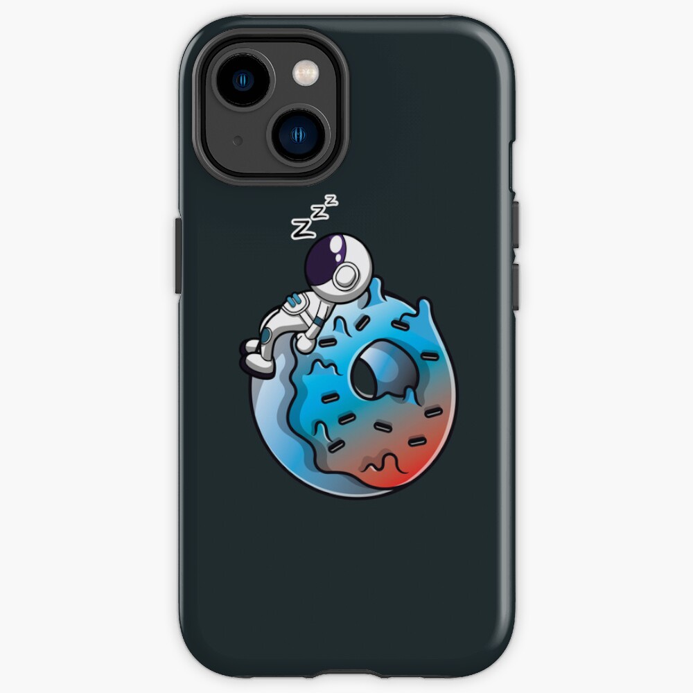 Astronaut Sleeping On A Donut Planet Iphone Case