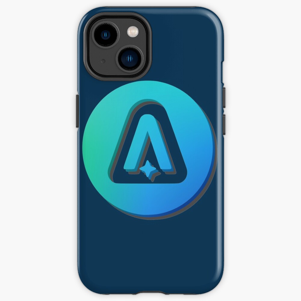 Minimal Astroneer Logo Design Iphone Case