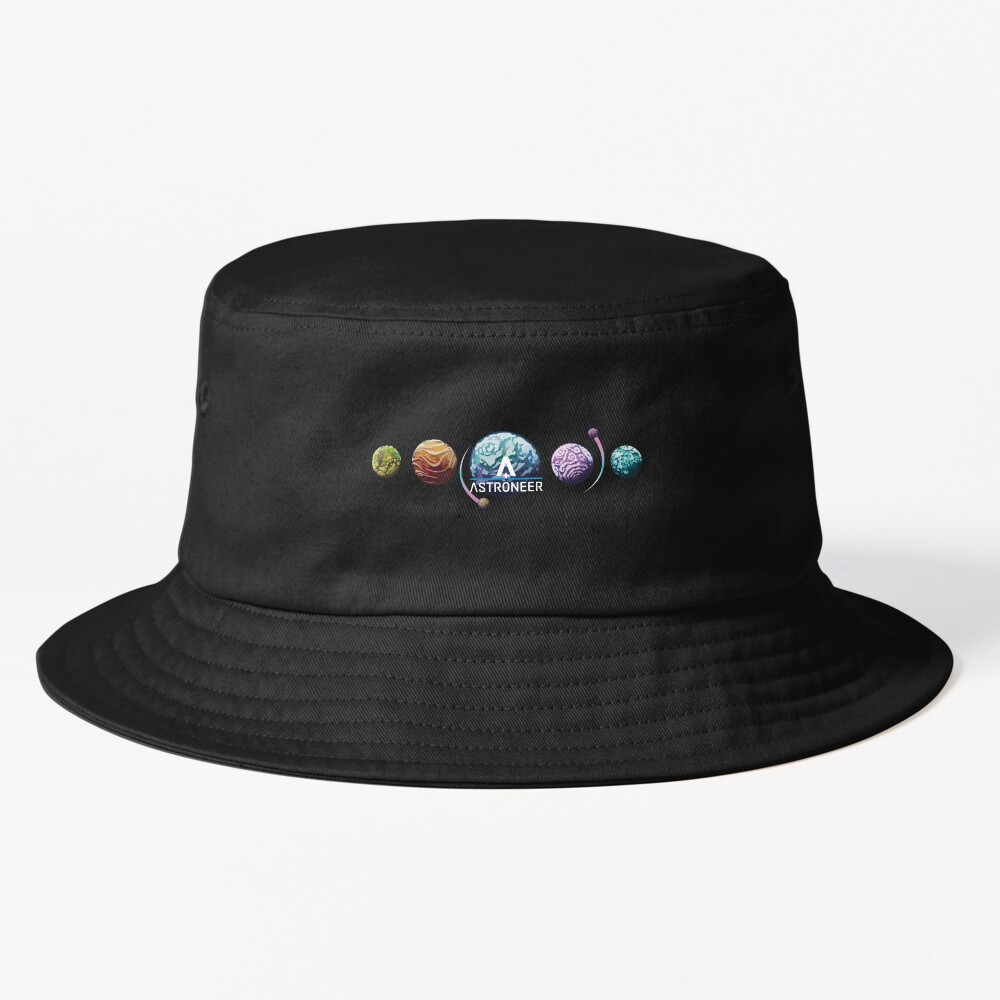 Astroneer Planets Vintage Bucket Hat