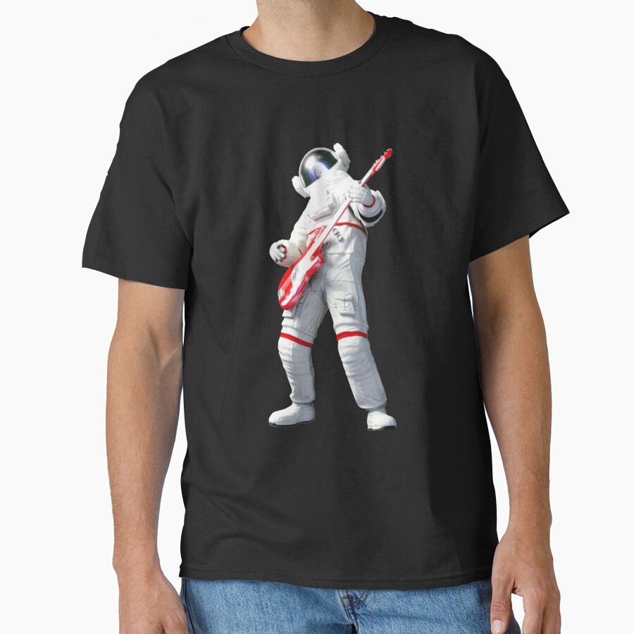Astroneer Play Hard Metal Music T-shirt