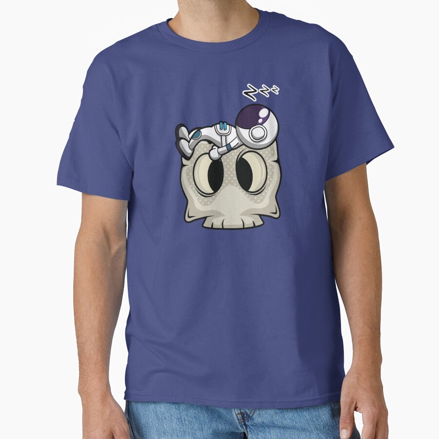 Astronaut Sleeping On A Skull Head T-shirt - Image 4