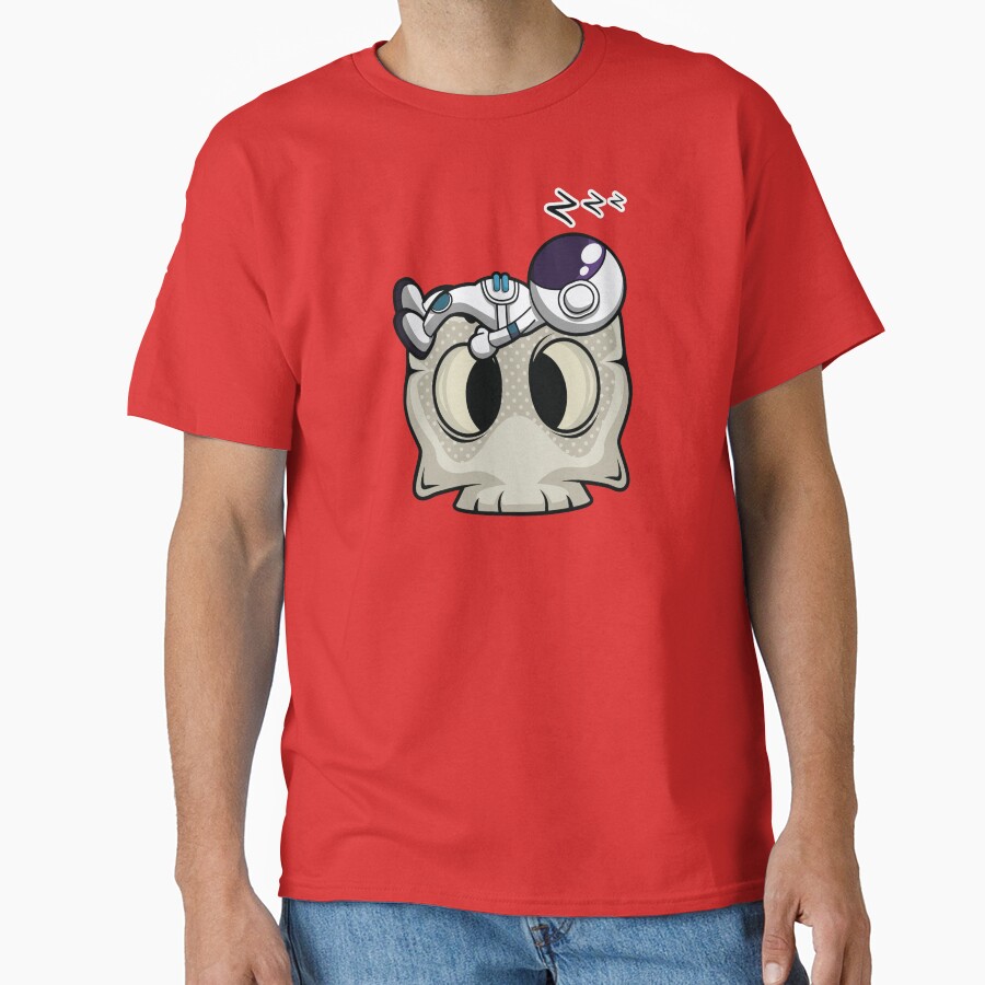 Astronaut Sleeping On A Skull Head T-shirt - Image 5