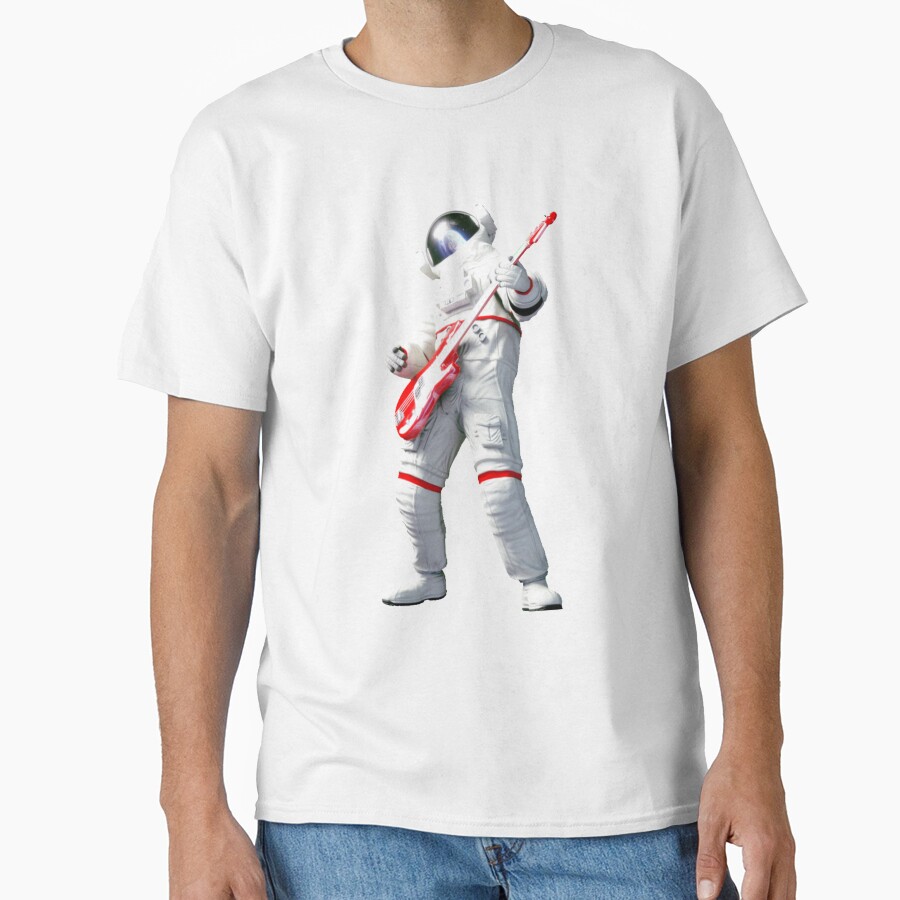 Astroneer Play Hard Metal Music T-shirt - Image 2