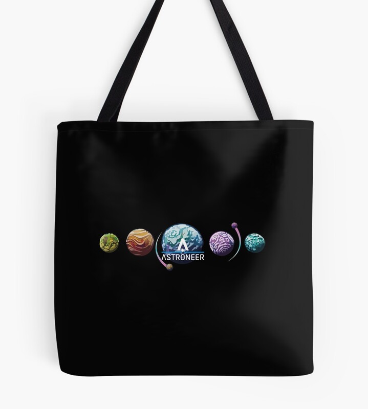 New Collection Astroneer Planets Tote Bag