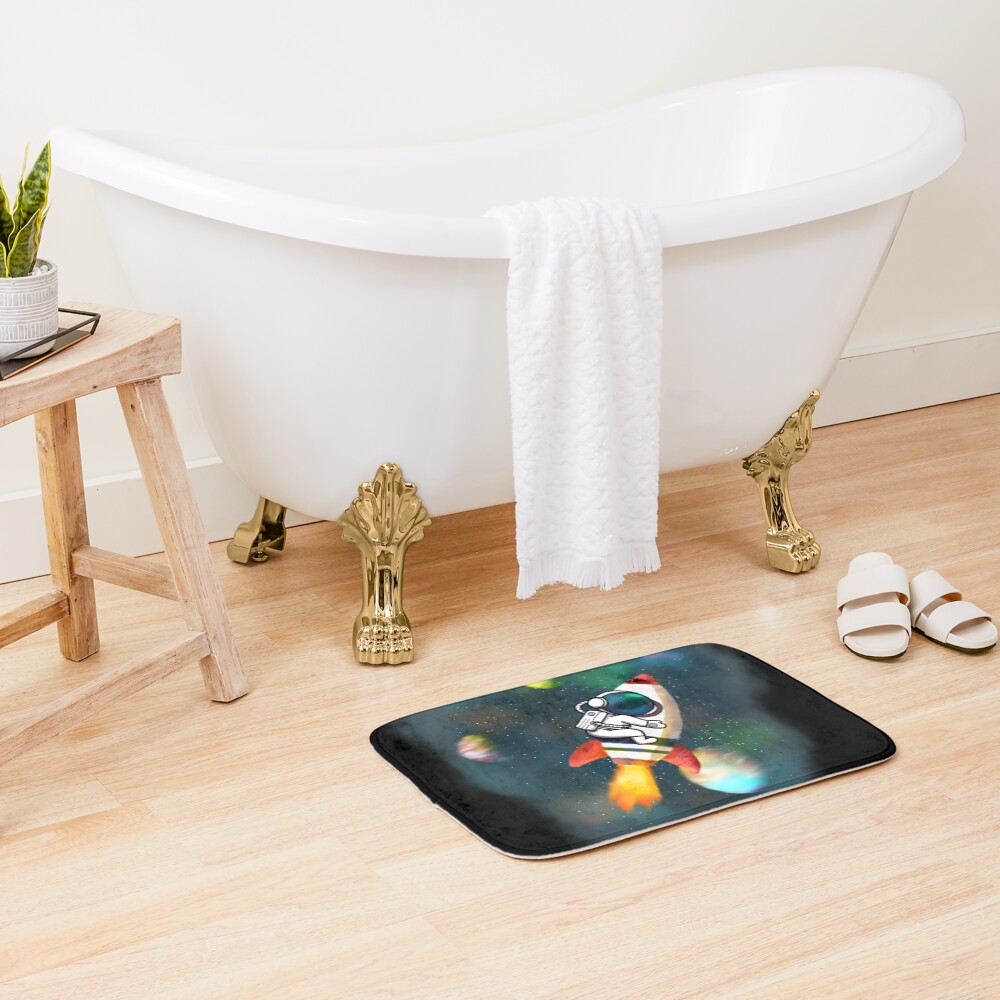 Best Selling Astroneer Fan Art Bath Mat - Image 2