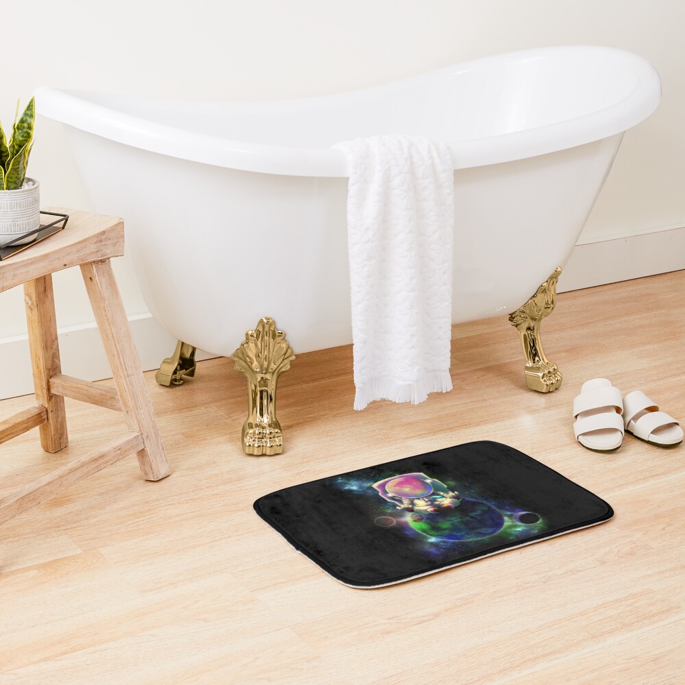 Hot Video Game Astroneer Colorfull Bath Mat - Image 2