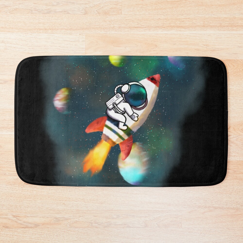 Best Selling Astroneer Fan Art Bath Mat