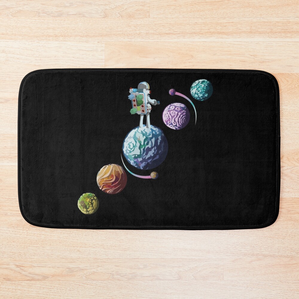 Game Astroneer Planets Unique Bath Mat