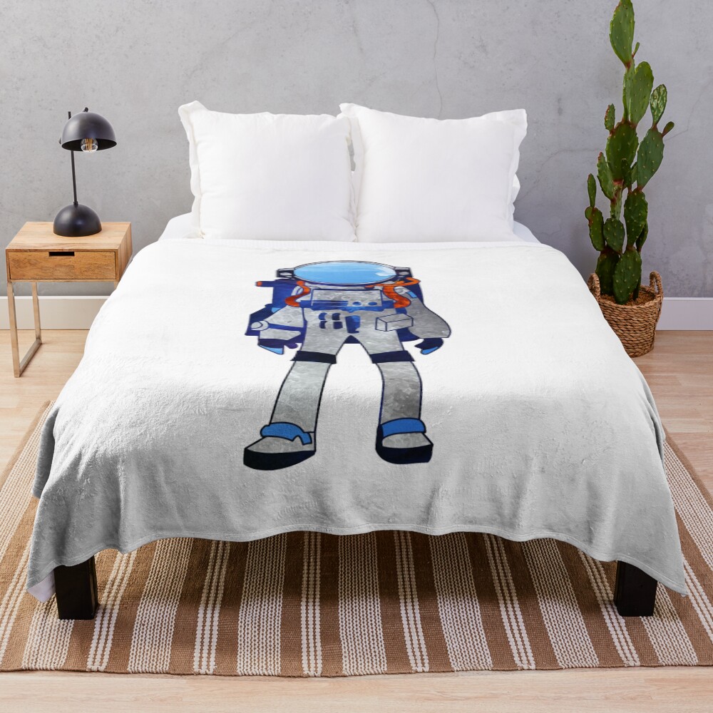 Astroneer Astronaut Spaced Out Throw Blanket