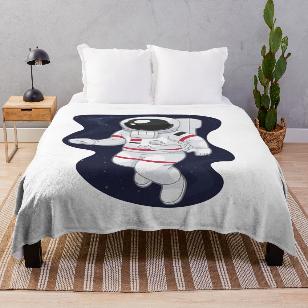 Astronaut Game Astroneer Space Throw Blanket