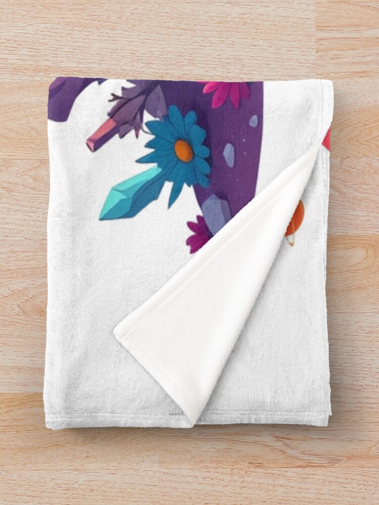 Astroneer Vibrant Space Adventure Throw Blanket - Image 2