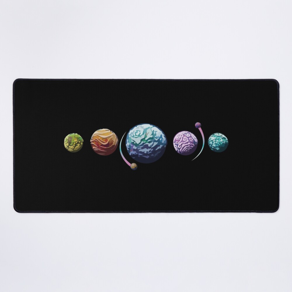 New Design Astroneer Planets Colorfull Mouse Pad