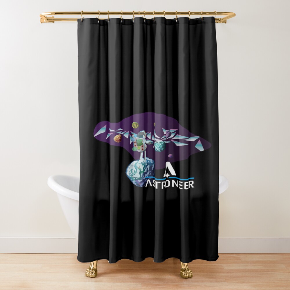 Hot Game Astroneer Space Classic Shower Curtain