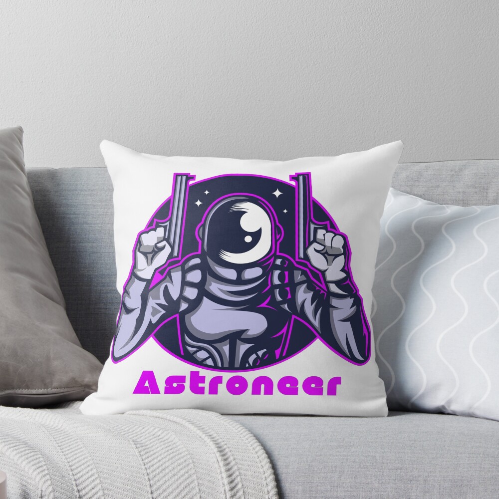 Best Selling An Invincible Astroneer Throw Pillow