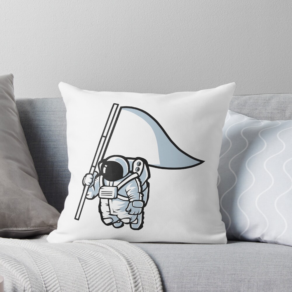 Astroneer Space Classic Design Throw Pillow