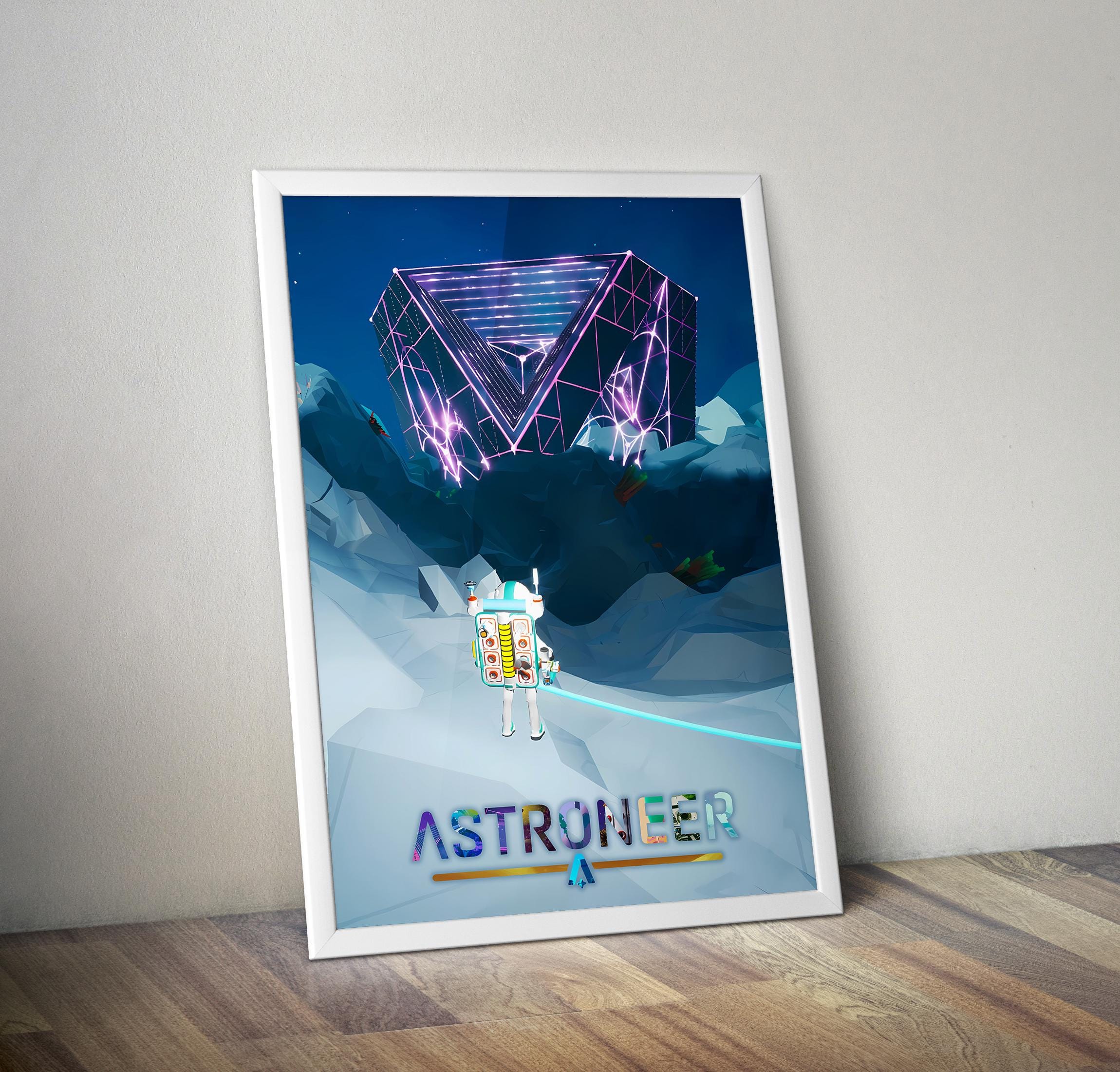 Astroneer Sylva Base Builder Wall Art