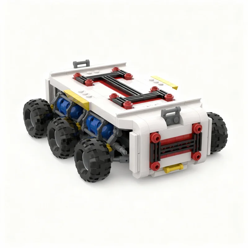 544PCS MOC Space Exploration Astroneer Building Blocks